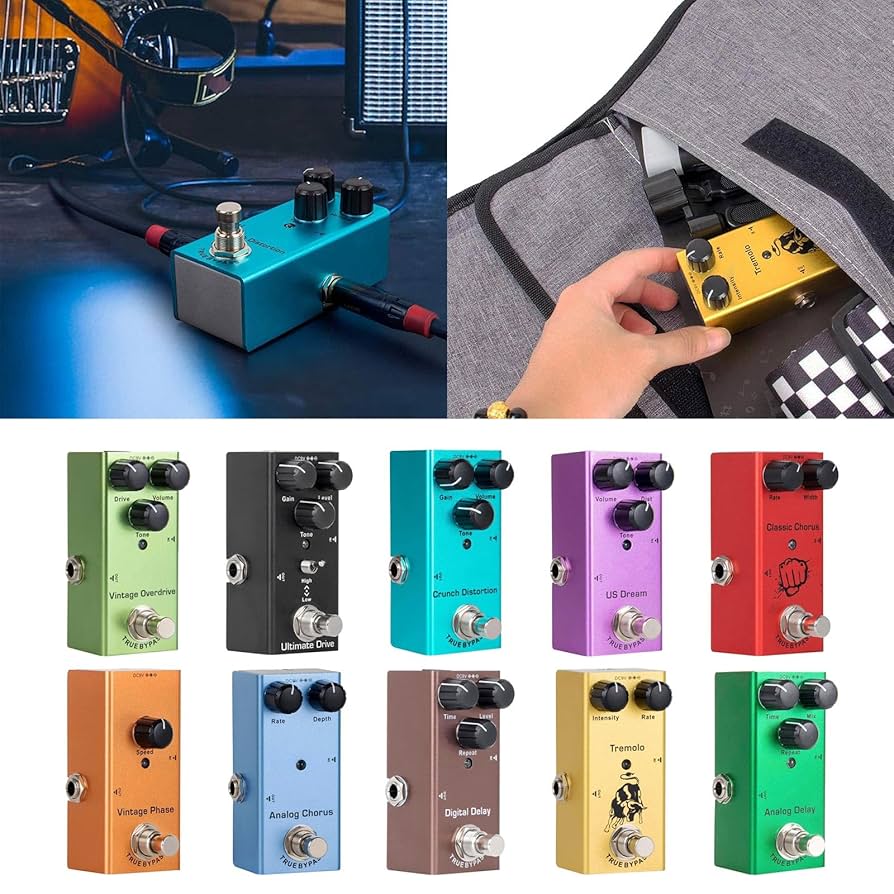 Amazon.co.jp: ミニシングルタイプ DC9V オーバードライブペダル